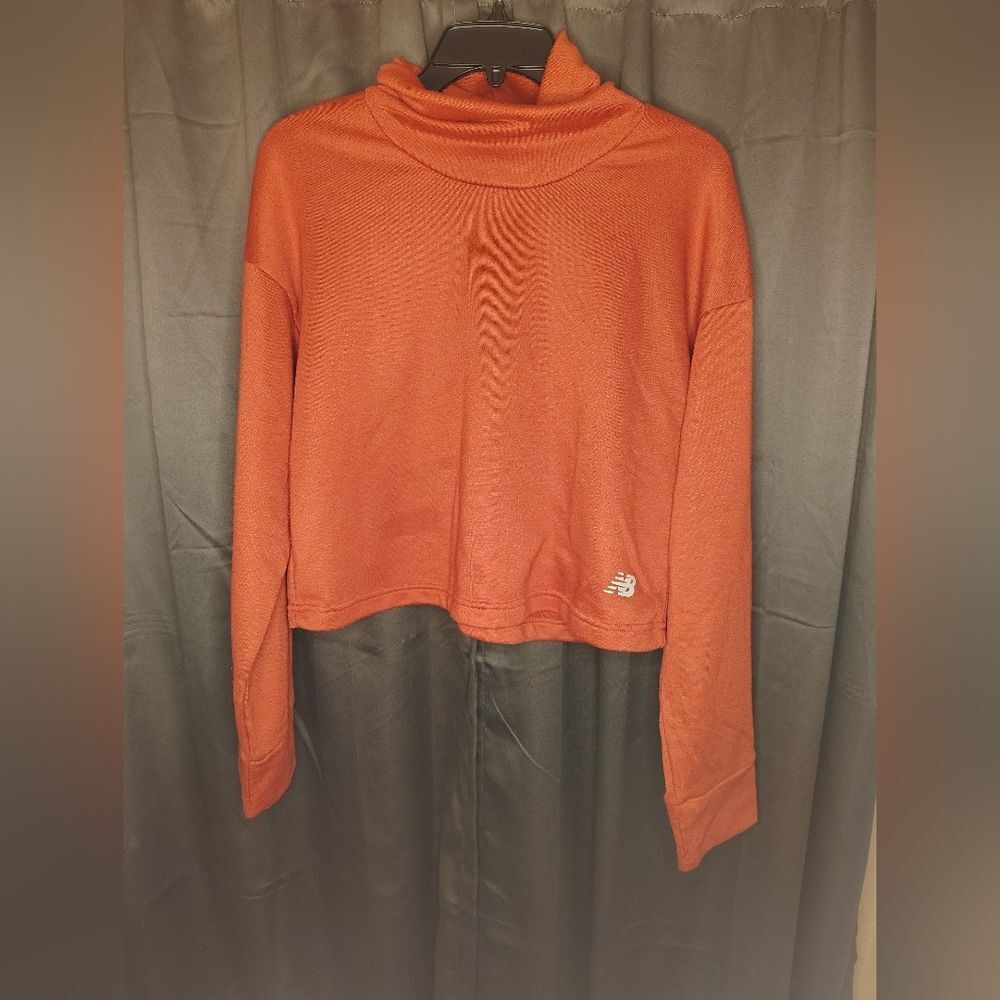 New Balance Burnt orange/Red Turtleneck Sweater
